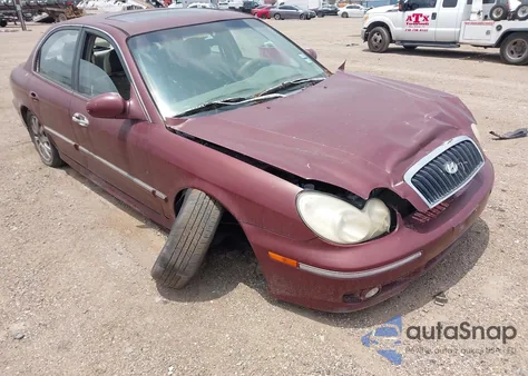 2003 Hyundai Sonata Gls/Lx from USA, damaged, VIN KMHWF35H73A779772